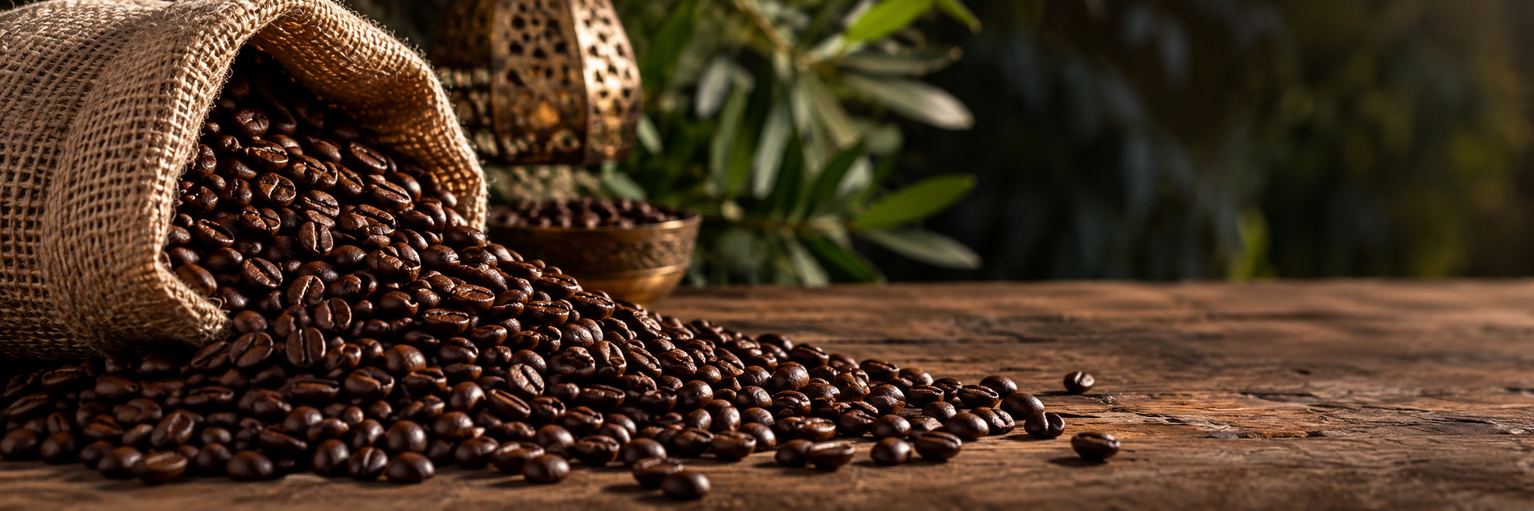 Grains de café torréfiés